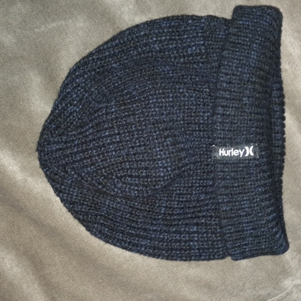 5/$20 Boy's Hurley black/blue winter beanie